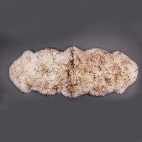 Double pelt sheepskin rug - pelt,
